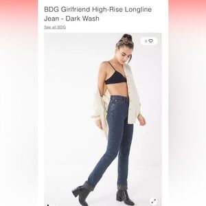 BDG Urban Outfitters GF Jean-Dark Wash